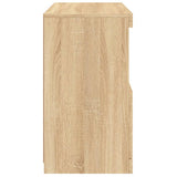 Sideboard with LED Lights Sonoma Oak 60x37x67 cm 836653