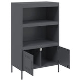 Highboard Anthracite 68x39x113 cm Steel 842972