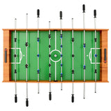 Folding Football Table 121x61x80 cm Light Brown 91941