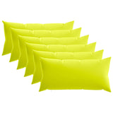Cushion with Pillow HEERLEN 6 pcs Bright Green Polyester 925829