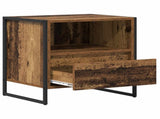 Bedside Table Old Wood 50 x 39.5 x 50 cm Engineered Wood 886674