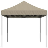 ZNTS Foldable Party Tent Pop-Up Taupe 440x292x315 cm 4004962