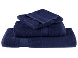 Premium Shower Towels "SOLUND" 4 pcs Navy Blue 70x140 cm 600 gsm 137261