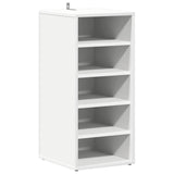 Shoe Cabinet White 31.5x35x70 cm Engineered Wood 808981