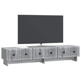 TV Cabinet Grey Sonoma 147 x 34.5 x 30 cm Engineered Wood 894021