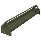 Chicken Feeding Trough Olive Green 108 x 20.5 x 20 cm 874613