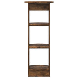Side Cabinet Smoked Oak 40 x 40 x 100 cm Engineered Wood 899848