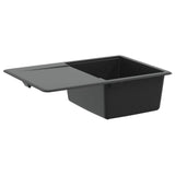 Sink Black 670 x 460 mm Granite 42028408