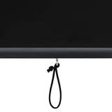 Roller Shade Anthracite Polyester 160x250 cm Retractable 145976
