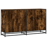 Sideboard Smoked Oak 134x35x76 cm Engineered Wood 3300817
