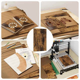 Decor Panels 50 pcs Smoked Oak 40 x 60 x 0.27 cm 885608