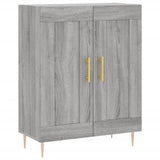 Highboard Grey Sonoma 69.5x34x180 cm Engineered Wood 3189947