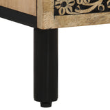Bedside Cabinet 50x33x60 cm Solid Wood Mango 358222