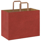 Paper Bags 250 pcs with Handles Red 32x17x25 cm 4101985