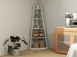 Five-Tier Corner Shelf - White T3398P341303