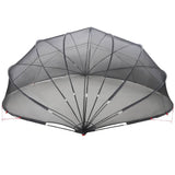 Pool Dome Folding Manual Black 592 x 590 x 275 cm 42001135