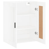 Wall Mounted Cabinet White 69.5x34x90 cm Engineered Wood 830396