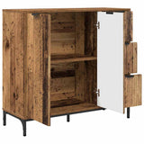 Sideboard Old Wood 89.5 x 33 x 82 cm Engineered Wood 883462