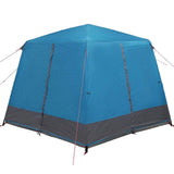 Cabin Tent 5-Person with Roof Blue and Grey 333 x 317 x 194 cm 42004030