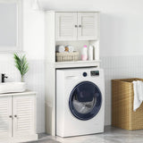 Washing Machine Cabinet with Door VIGO White 72.5 x 27 x 161 cm 4019130