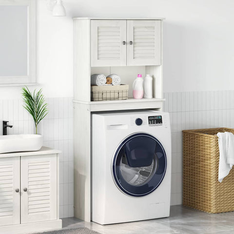 Washing Machine Cabinet with Door VIGO White 72.5 x 27 x 161 cm 4019130