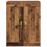 Wall Mounted Cabinet Old Wood 69.5 x 34 x 90 cm Engineered Wood 882750