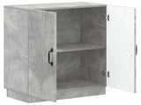 Bathroom Storage Cainet HOORN Concrete Grey 59.5 x 31 x 77 cm 897278