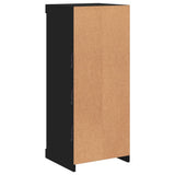 Sideboard Black Engineered wood, glass Sideboard Rectangular 836729