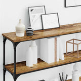 Console Table Old Wood 200 x 29 x 75 cm 871319