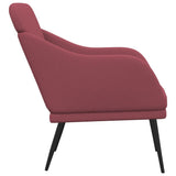 Armchair Wine Red 63x76x80 cm Fabric 351477