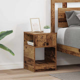End Table 2 pcs Old Wood 30.5 x 30 x 45 cm Engineered Wood 890909