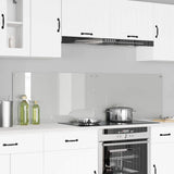 Kitchen Backsplash 2 pcs Transparent 90 x 50 cm Tempered Glass 3415537