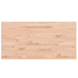 Basin Shelf Wall Mounted Steel and Solid Wood Beech 3302439