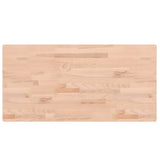 Basin Shelf Wall Mounted Steel and Solid Wood Beech 3302439