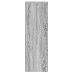 Plant Stands 2 pcs Grey Sonoma 33x33x100 cm Engineered Wood 3307887