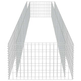 Gabion Raised Bed Galvanised Steel 540x90x50 cm 143555