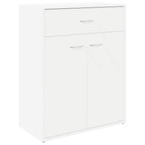 800711 Sideboard White 60x30x75 cm Engineered Wood