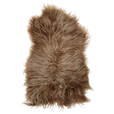 Icelandic Sheepskin Chair Cover Brown 70x110 cm 335855
