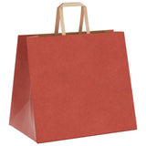Paper Bags 250 pcs with Handles Red 32x22x28 cm 4101988