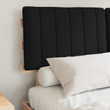Bed Frame with Upholstered Headboard Black 140 x 200 cm 877486