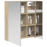 Bathroom Mirror Cabinet Sonoma Oak 60 x 14.5 x 70 cm 889057