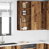 Hanging Cabinet Old Wood 40 x 29.5 x 100 cm Engineered Wood 884472