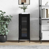 Sideboard Black 34.5x34x90 cm Engineered Wood 828805