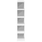 Wall Shelf White 70 x 20 x 100 cm Engineered Wood 8012148
