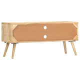 TV Cabinet 100x30x45 cm Solid Mango Wood 247999