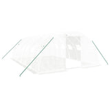 Greenhouse with Steel Frame White 24 m 6x4x2 m 3188073