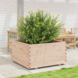 Garden Planter 90x90x49.5 cm Solid Wood Pine 3282534