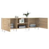TV Cabinet Sonoma Oak 150x30x50 cm Engineered Wood 829095