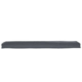 Pallet Cushion Set 2 pcs Anthracite 180 x 40 x 8 cm 42001718