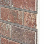 3D Wall Panels with Dark Brown & Grey Brick Design 10 pcs EPS 147196